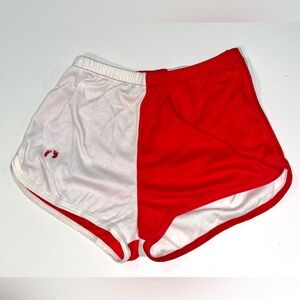 Hang Ten Red and White Athletic Shorts
